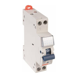 Gewiss - disjoncteur MTC45 1P+N courbe c 2A 4500A-6KA/230V GEWGW90602