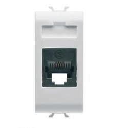 Gewiss GW10401 prise de courant RJ-11 Blanc