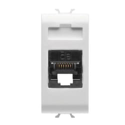 Gewiss GW10421 prise de courant RJ-45 Blanc