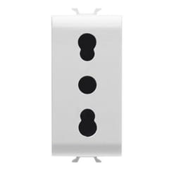 Gewiss GW10203 prise de courant Blanc