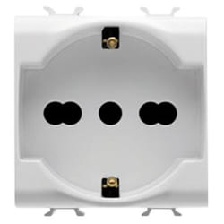 Gewiss GW10204 prise de courant Blanc