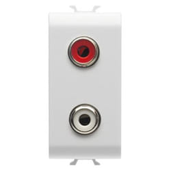 Gewiss GW10453 prise de courant Blanc