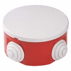 Gewiss GW44053R, Gris, Rouge, 2,3 cm, IP44, 80 mm, 40 mm, 80 mm