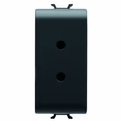 Gewiss GW12451, 2P, Noir, 24 V, 6 A, 22 mm, 35,7 mm