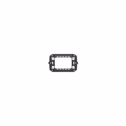SUPPORT STD ITALIEN 3 P GEWISS GW16803SUPPORT POUR PLAQUES LUX ET ART RECTANGULAIRES 3 MODULES CHORUS