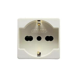 Gewiss - Presa schuko 2p+e 16a standard italiano german gw20246