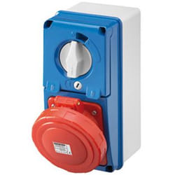 Gewiss GW66236N prise de courant Jaune