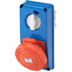 Gewiss GW66320N, 3P+N+T, 6 h, Rouge, IP67, 400 V, 32 A