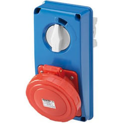 Gewiss GW66320N prise de courant Rouge