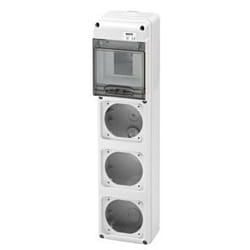 Gewiss GW68001N boitier de prise de courant Blanc