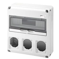 Gewiss GW68005N boitier de prise de courant Blanc