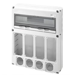Gewiss GW68015N boitier de prise de courant Blanc