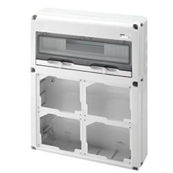 Gewiss GW68013N boitier de prise de courant Blanc