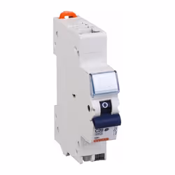 Disjoncteurs Phase + Neutre à connexion rapide Norme NF EN 60898 230 V~ Borne d'alimentation à connexion rapide pour peigne r ...