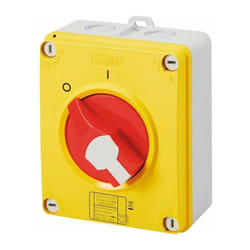 Interrupteur sectionneur hp urgence 32A 3P
