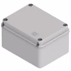 Gewiss GW44117, Gris, 5,4 cm, Couvercle à vis charnières, IP56, 8,3 cm, 190 mm