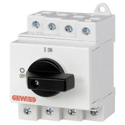 Gewiss GW96186 coupe-circuits Disjoncteur miniature 2 3,5 module(s)