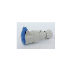 Gewiss - Prise fiche mobile 2P+T 16A femelle bleu 230V 6H avec clapet IK09 IP44 GW62004FH