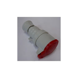Gewiss - Prise mobile droite rouge hp 3P+T 16A 380-415V 50-60Hz 6H câblage rapide à clapet IP44