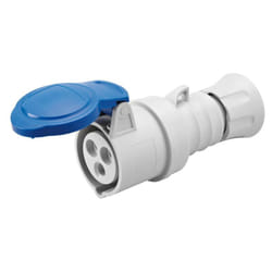 Gewiss - Prise mobile 2P+T 32A IP44 bleu 220V GW62015H