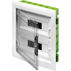Gewiss - GW-40609PM Plaque de rue avec porte transparente fumée 36M IP40