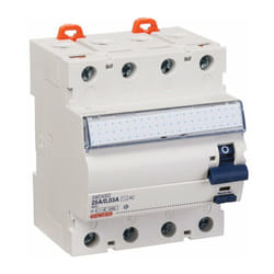 Interrupteur Différentiel tétrapolaire, protection des départs - Gewiss - 63A - AC/0,03