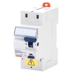 Interrupteur différentiel - GEWISS - ID 2P 63A AC/003 2M FIXMATIC - Connexion rapide - Norme NF EN 61008-1