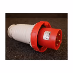 Fiche prise mobile - GEWISS - GW61052H - 3P+T 63A - Rouge - Cage étanche IP66/IP67/IP68/IP69