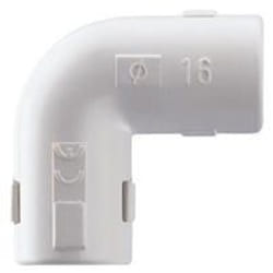 Équerre ouvrable pour conduit IRL Gris diamètre 20mm en sachet de 10 - GEWISS - AS04980