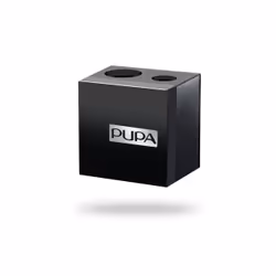 PUPA Milano Pencil Sharpener, Universel, Double taille-crayon, Noir, 1 pièce(s), Italie