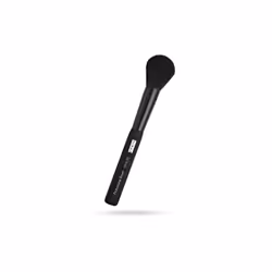 PUPA Milano Round Blusher Brush, Pinceau à fard, Arrondi, Duveteux, Synthétique, Noir