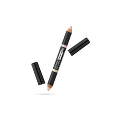 PUPA Milano Duo Pencil Matt & Shine crème contour des yeux 4,2 g 001 Matt & Shine Beige