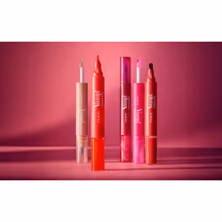 PUPA Milano Vamp! Marker Duo brillant à lèvres 2,6 ml 001 Watery Nude