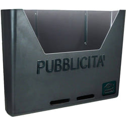 Maurer - boîte aux lettres pour carrousel publicitaire en polycarbonate couleur fonte