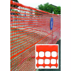 Maille Orange pour Chantiers Polyéthylène HDPE Haute Densité Spécifique pour Délimitations de Zones d'Exploitation, Chantiers ...