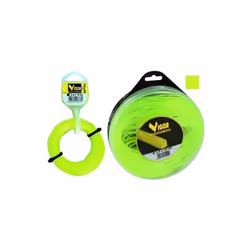 Ligne De Débroussailleuse Vigor En Nylon Jaune Fluorescent Professionnel Haute Flexibilité Et Excellente Résistance À L'abras ...