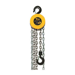 Vigor 49760-10 treuil mécanique 1000 kg 2,5 m Noir, Acier inoxydable, Jaune