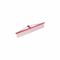 BLINKY TURF RAKE Peint sans manche, 34 dents
