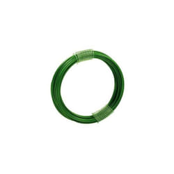 Fil de fer recouvert de plastique vert 28 écheveaux assortis