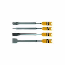 VIGOR Burin pour marteaux Connexion SDS-PLUS Plat taille 250
