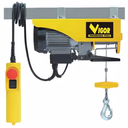Vigor 49730-10, Treuil à câble, 125 kg, 250 kg, 12 m, 6 m, 3 mm