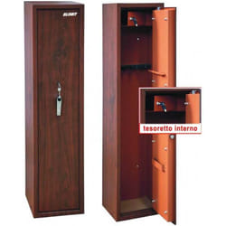 Armoire à 5 Pistolets Effet Bois 30X25X145H - Blinky