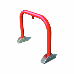 Bornes de stationnement standard Dimensions Cm.57X15X43 (Lxpxh) Diamètre tubulaire rouge Mm. 40X2 Pour une utilisation sur de ...
