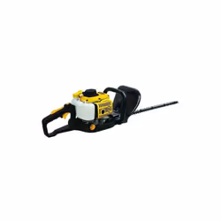 Taille-haie idéal pour l'entretien des haies moyennes et grandes alimenté par un moteur 22,5 cc 2 temps Euro 2. avec la puiss ...