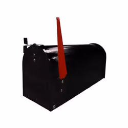 Boîtes aux Lettres Amérique En Aluminium Ondulé Anodisé Sans Poteau Dimensions cm. 17X48X22 (Lxpxh)