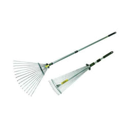 Balai collecteur de feuilles Vigor avec manche télescopique 75-150 cm