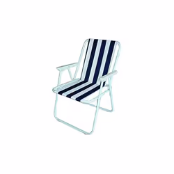 CHAISE PIQUE-NIQUE BLINKY Structure en acier mm. 18x0,8 Polyester Oxford 600d enduit Pliable, faible encombrement