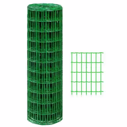 Blinky 0057018, Clôture en maillon de chaîne, Panneau, Clôture de ferme et pour bétail, Acier inoxydable, Vert, Plastique, Ac ...