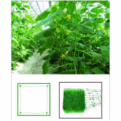 Filet Plastique pour Plantes Grimpantes Large Maille Fine 15X17 Cm Tendu au Potager Entre Plusieurs Poteaux Il Facilite la Cr ...