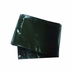 Bâche en polyéthylène haute densité pe-hd Couleur vert Deux côtés laminés en pe-ld Bords renforcés en corde pp Œillets en alu ...